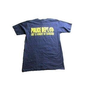 VTG Honolulu Police Shirt Womens Medium City & Country Hawaii Eagle Crest Ladies